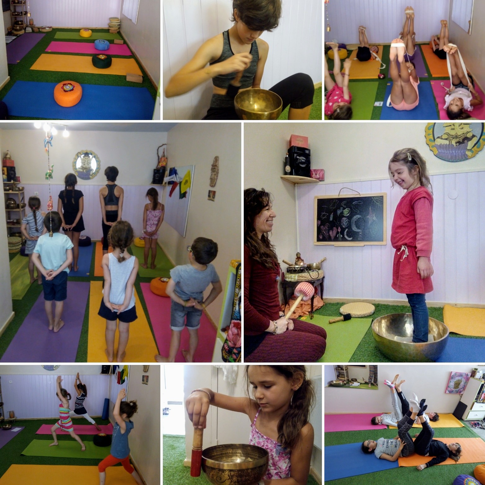 Sophrologie et yoga enfants