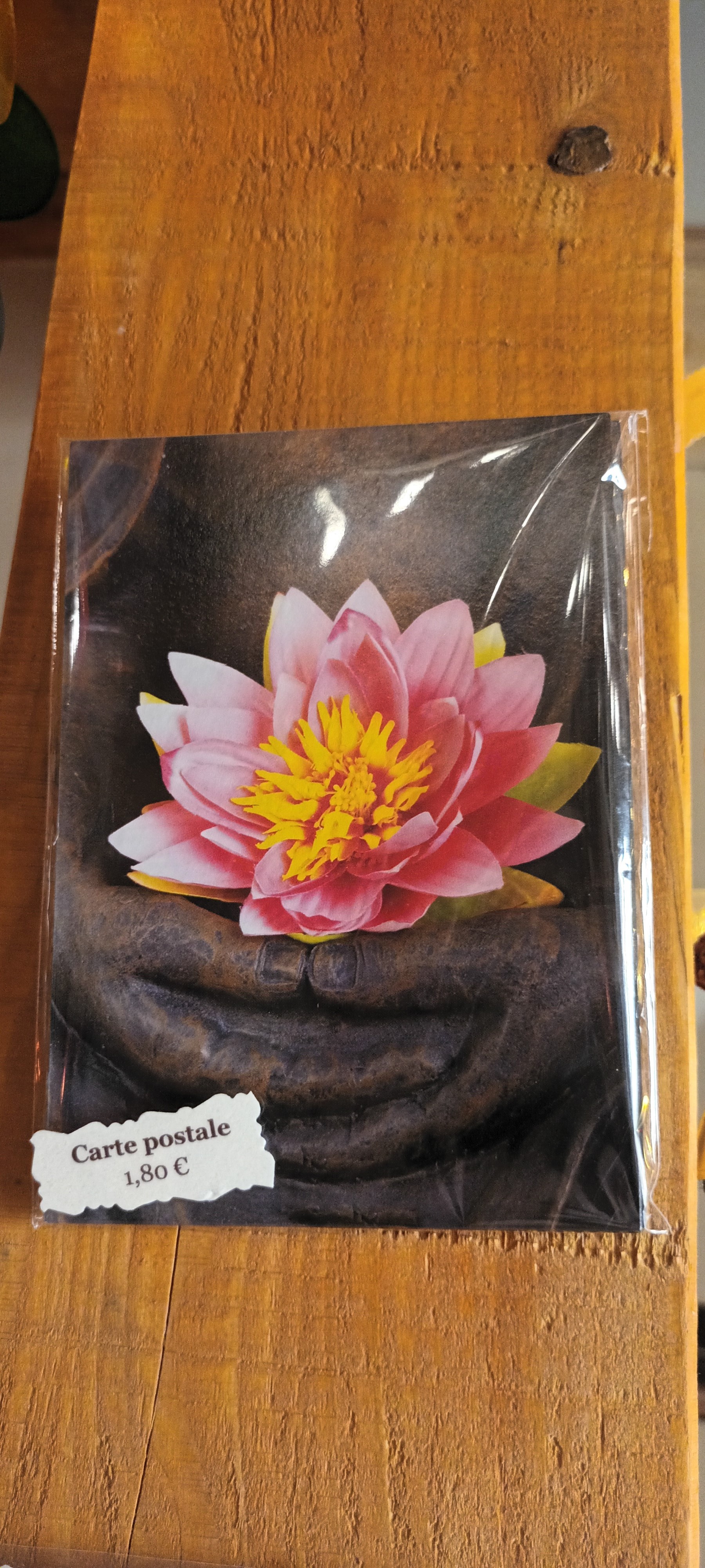 Carte postale fleur de lotus