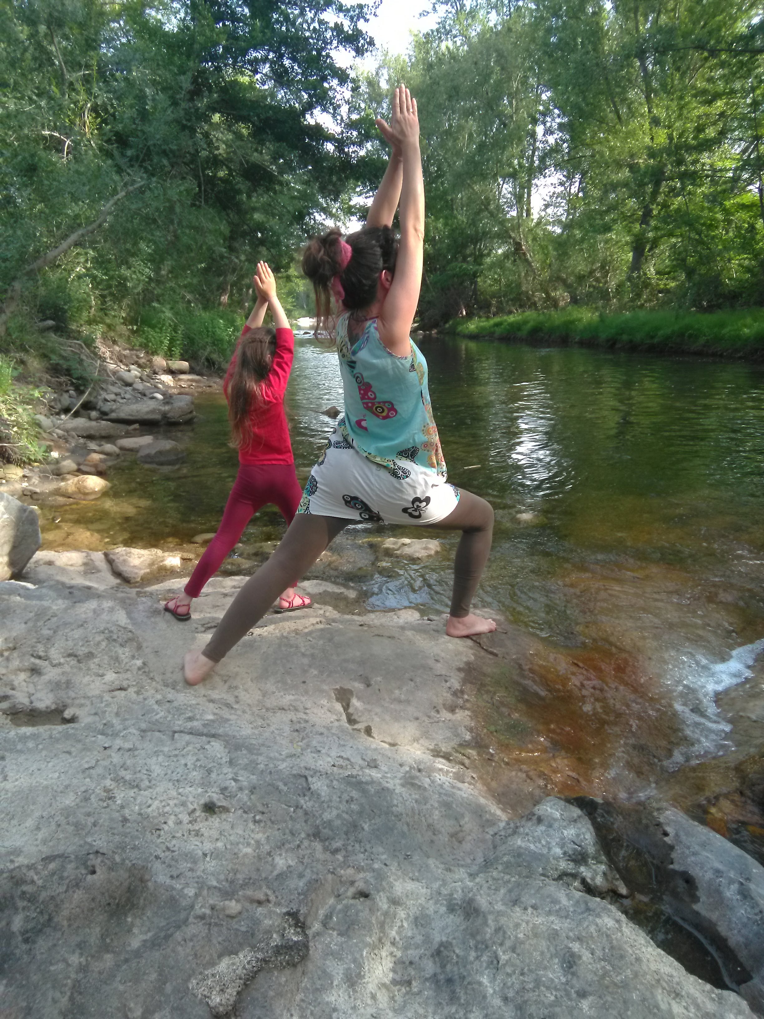 Virabhadrasana I - la posture du guerrier I