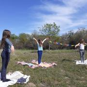 Yoga nature enfants