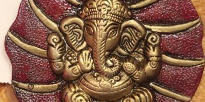Ganesh sur feuille