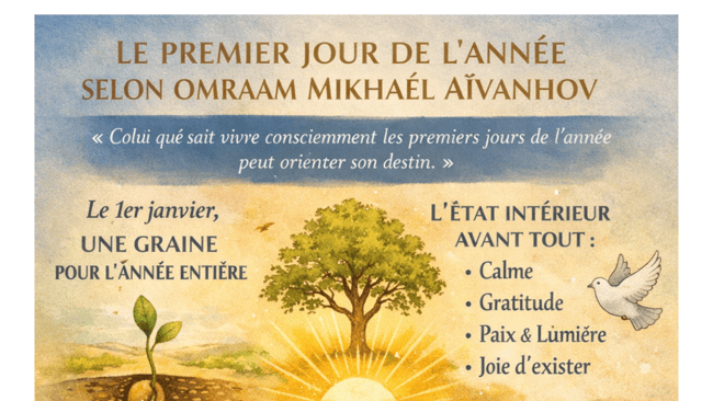 UNE GRAINE POUR L'ANNEE ENTIERE