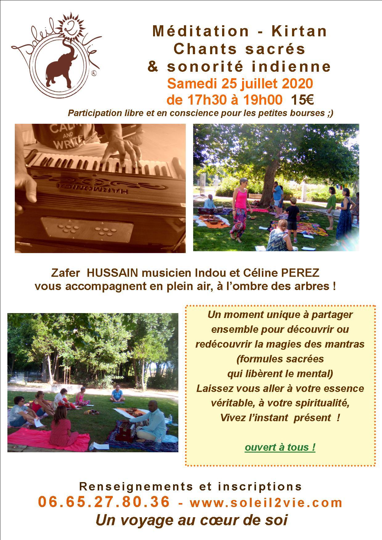 Meditation kirtan juillet 3