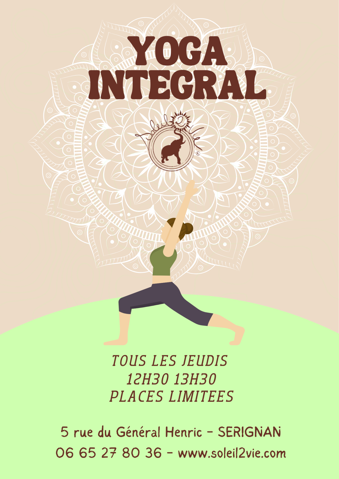 Yoga integral jeudi 18h30 soleil2vie